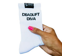 Deadlift Diva - Crew Workout Socks
