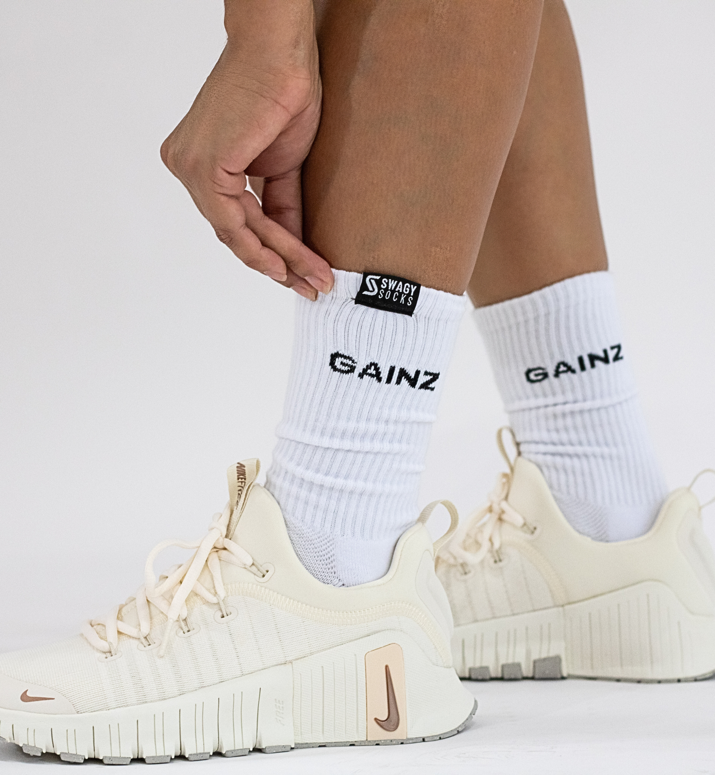 Gainz - Unisex Crew Workout Socks