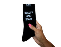 Beauty and Beast - Crew Workout Socks