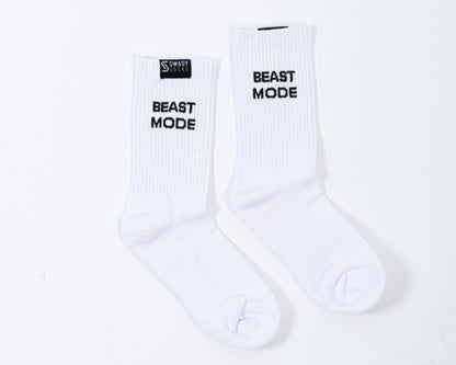 Beast Mode - Unisex Crew Workout Socks