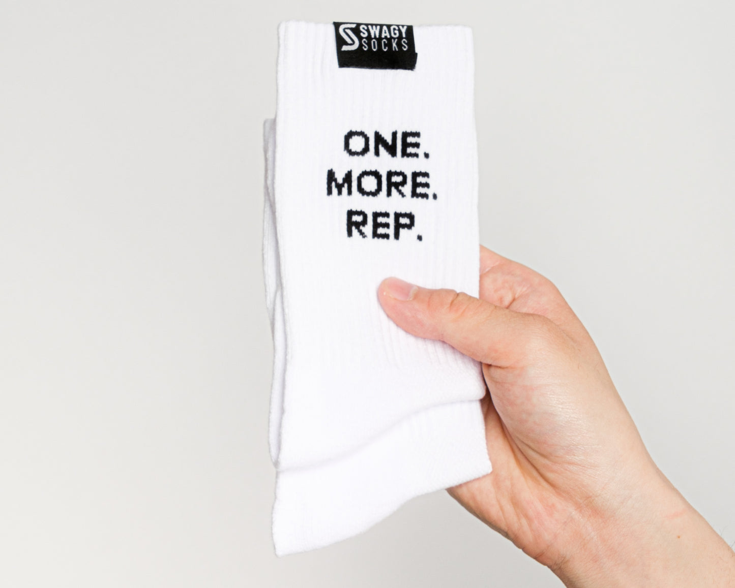 One More Rep - Unisex Crew Workout Socks