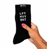 LFT HVY SHT - Crew Workout Socks