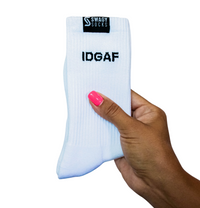 IDGAF - Crew Workout Socks
