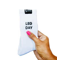 Leg Day - Crew Workout Socks