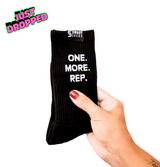 One More Rep - Crew Workout Socks