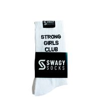 Strong Girls Club- Crew Workout Socks