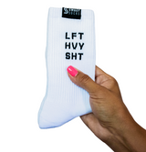 LFT HVY SHT - Crew Workout Socks