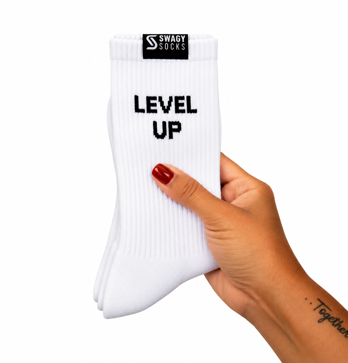 Level Up - Crew Workout Socks