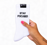 Stay Focused -  Crew Workout Socks