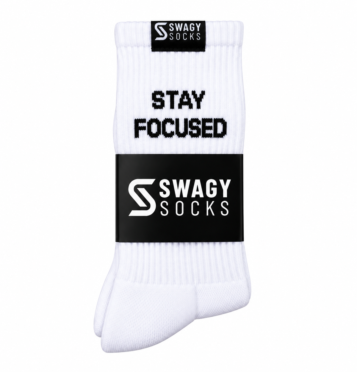 Stay Focused -  Crew Workout Socks
